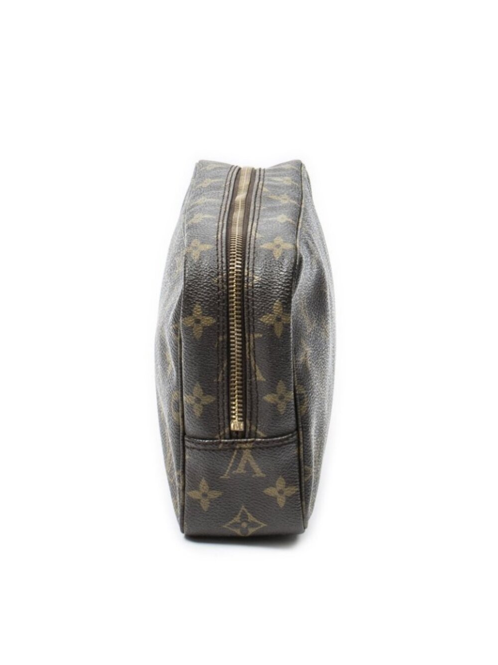 ★SOLD★ Louis Vuitton Toiletries Pouch Brown Monogram Canvas - Picture 3 of 10
